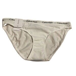 CALVIN KLEIN Carousel Cotton Bikini Panty - Small